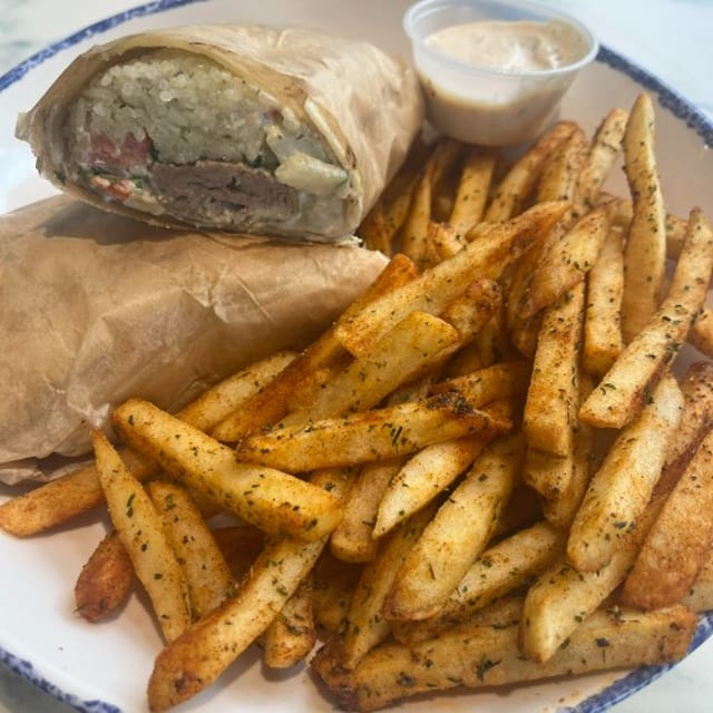 Lamb Koobideh Wrap.