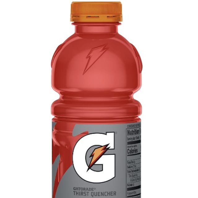 Gatorade Fruit Punch.