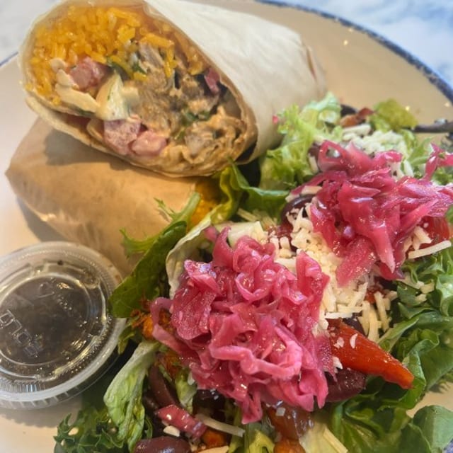 Chicken Kabob Wrap.