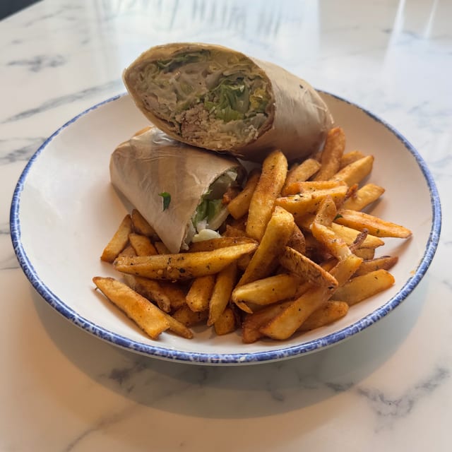 Chicken Caesar Wrap.