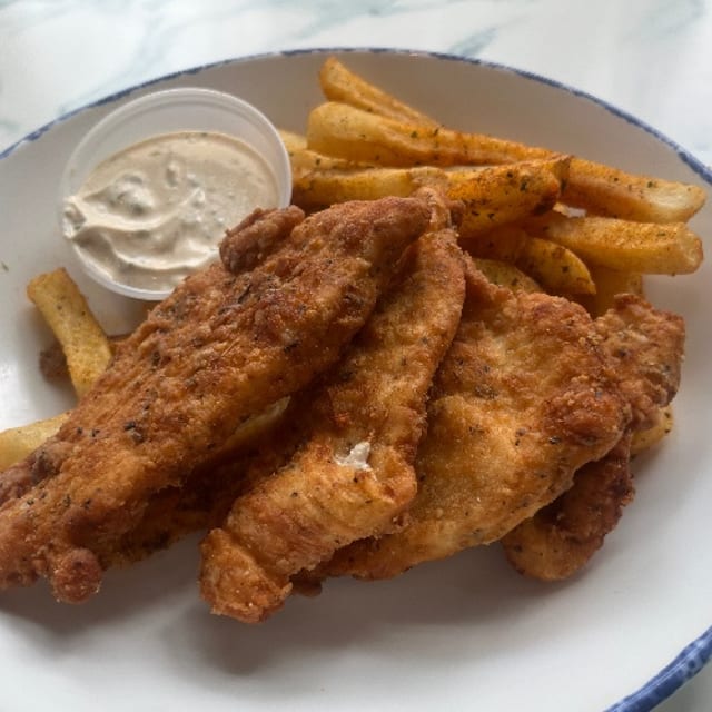 Kids Chicken Strips.