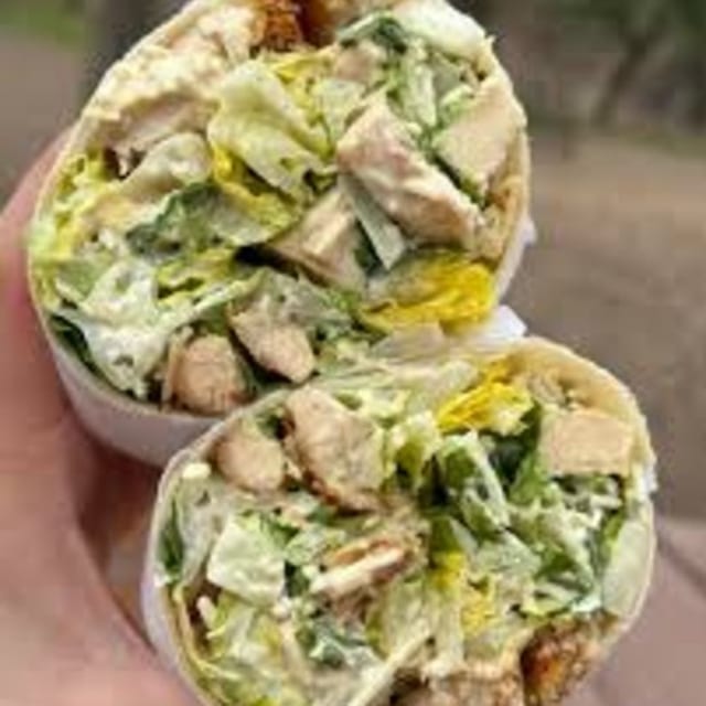 Chicken Caesar Wrap.