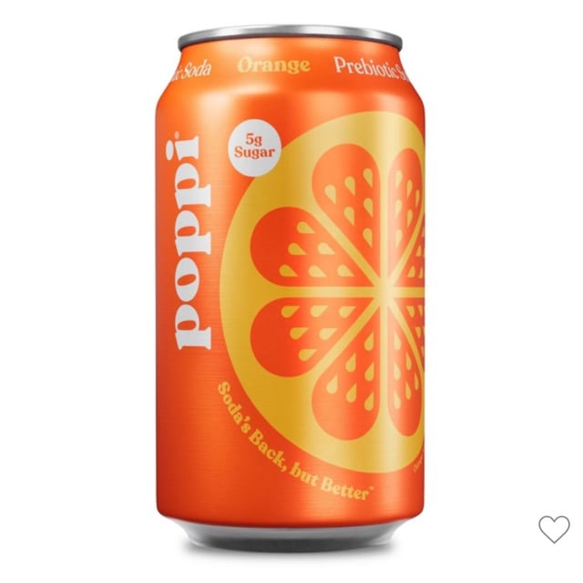 Poppi Orange.