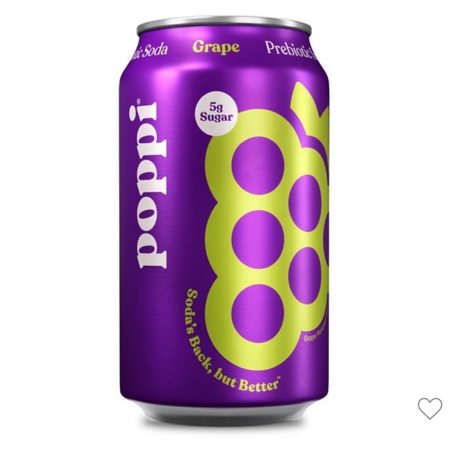 Poppi Grape.
